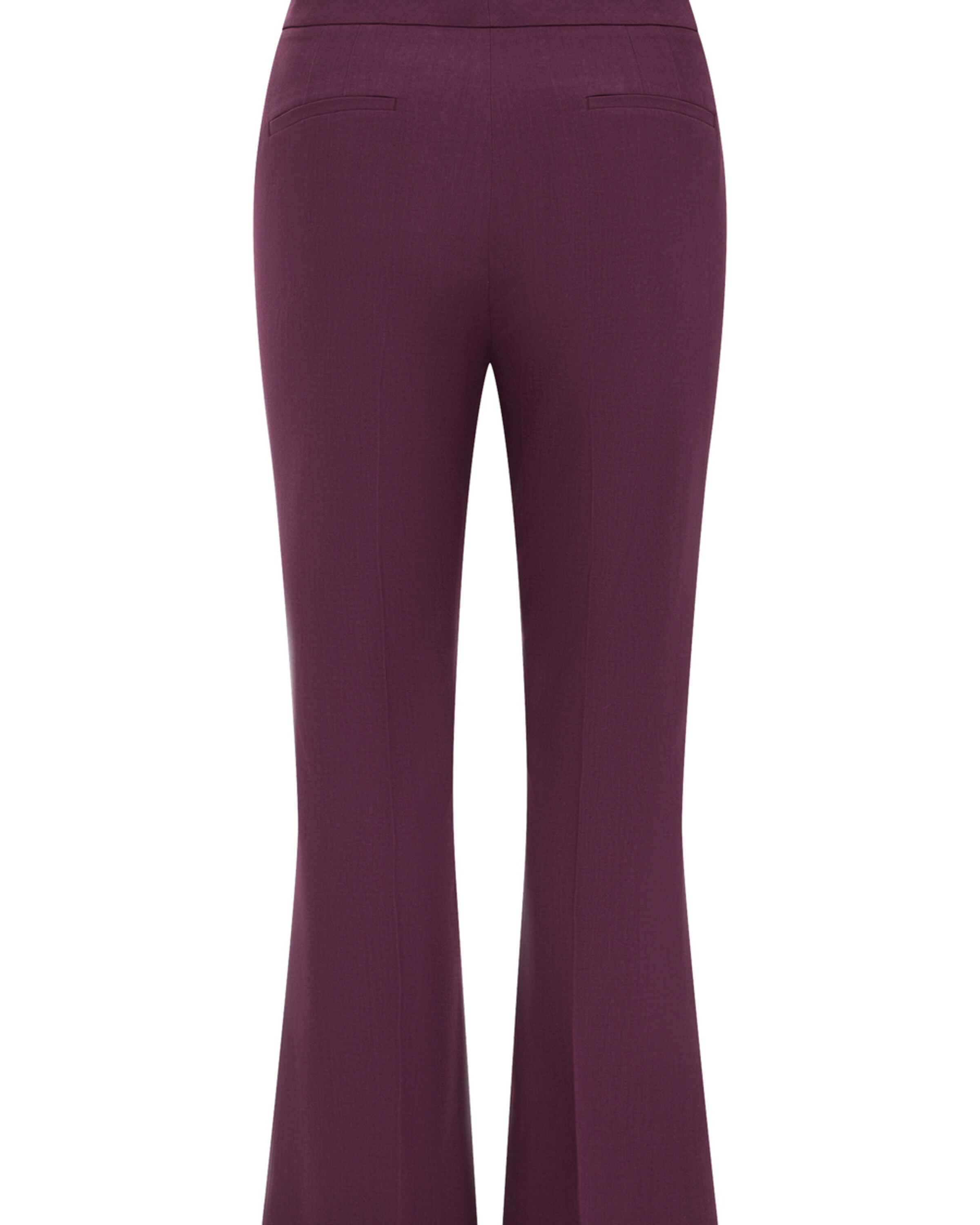 WE Fashion Regular Trousers in Purple