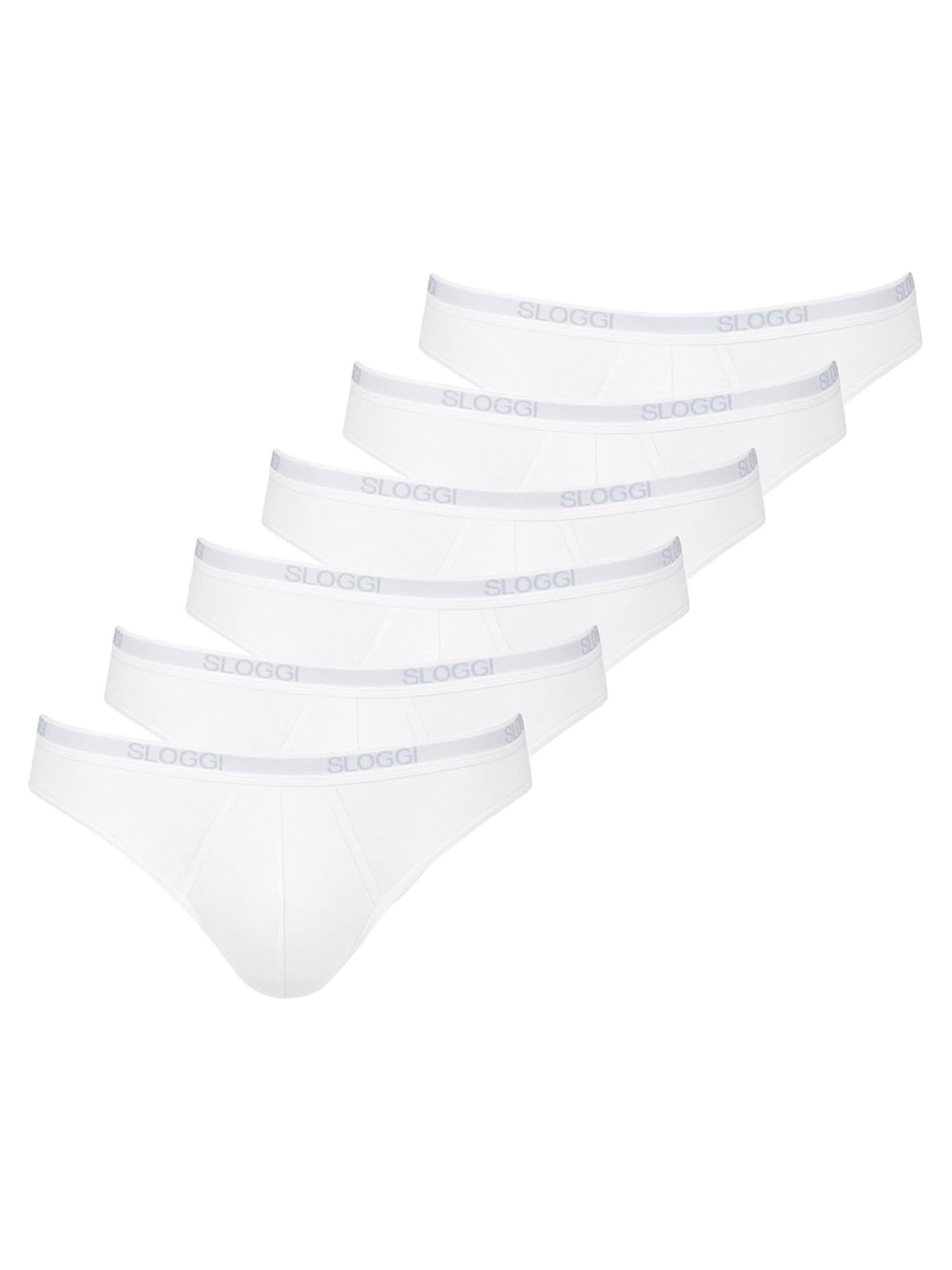 SLOGGI Slip 'Basic' in Weiß: Vorderseite