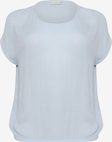 KAFFE CURVE Bluse 'KC Ami' i blå: forside