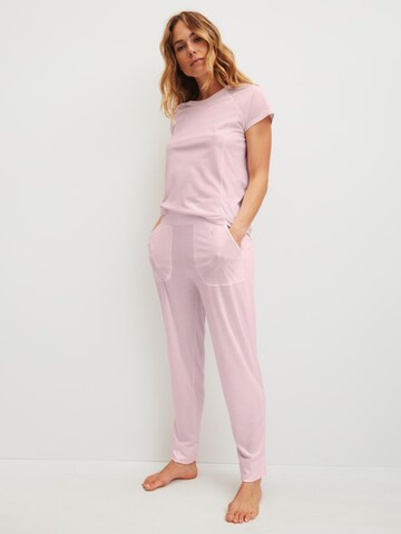 CALIDA Pyjamabroek 'DEEPSLEEPWEAR Cooling' in Roze