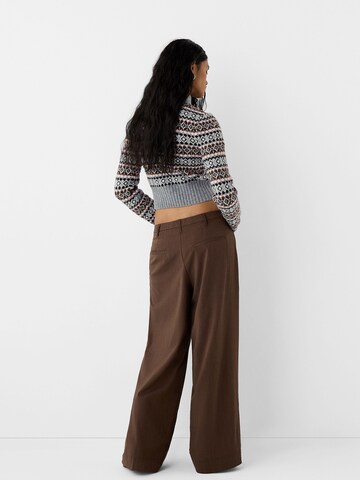 Pull-over Bershka en gris