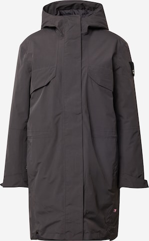 JACK WOLFSKIN Outdoor coat 'ALEX' in Grey: front