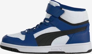 Baskets 'Rebound Slam Mid AC PS' PUMA en bleu : devant