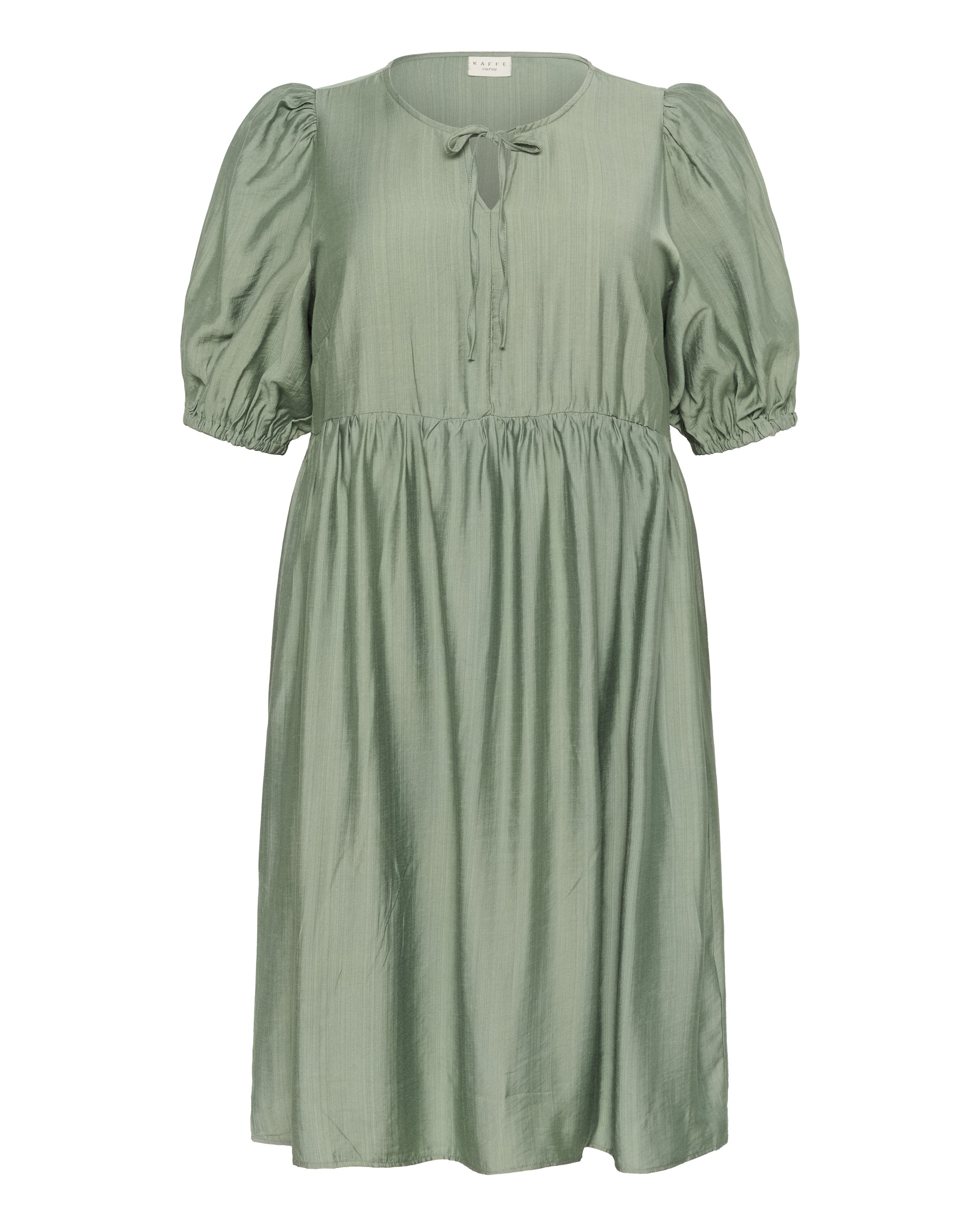 KAFFE CURVE Dress 'Meriana' in Green: front
