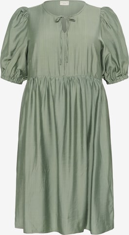 KAFFE CURVE Kjole 'Meriana' i grøn: forside