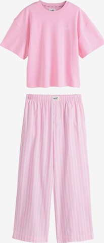 self. Pyjama in Pink: Vorderseite