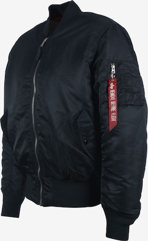 ALPHA INDUSTRIES Overgangsjakke 'MA-1' i blå