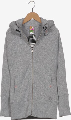 BURTON Sweatshirt & Zip-Up Hoodie in XS in Grey: front