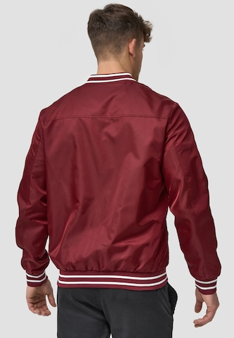 INDICODE JEANS Between-Season Jacket 'Manos' in Red