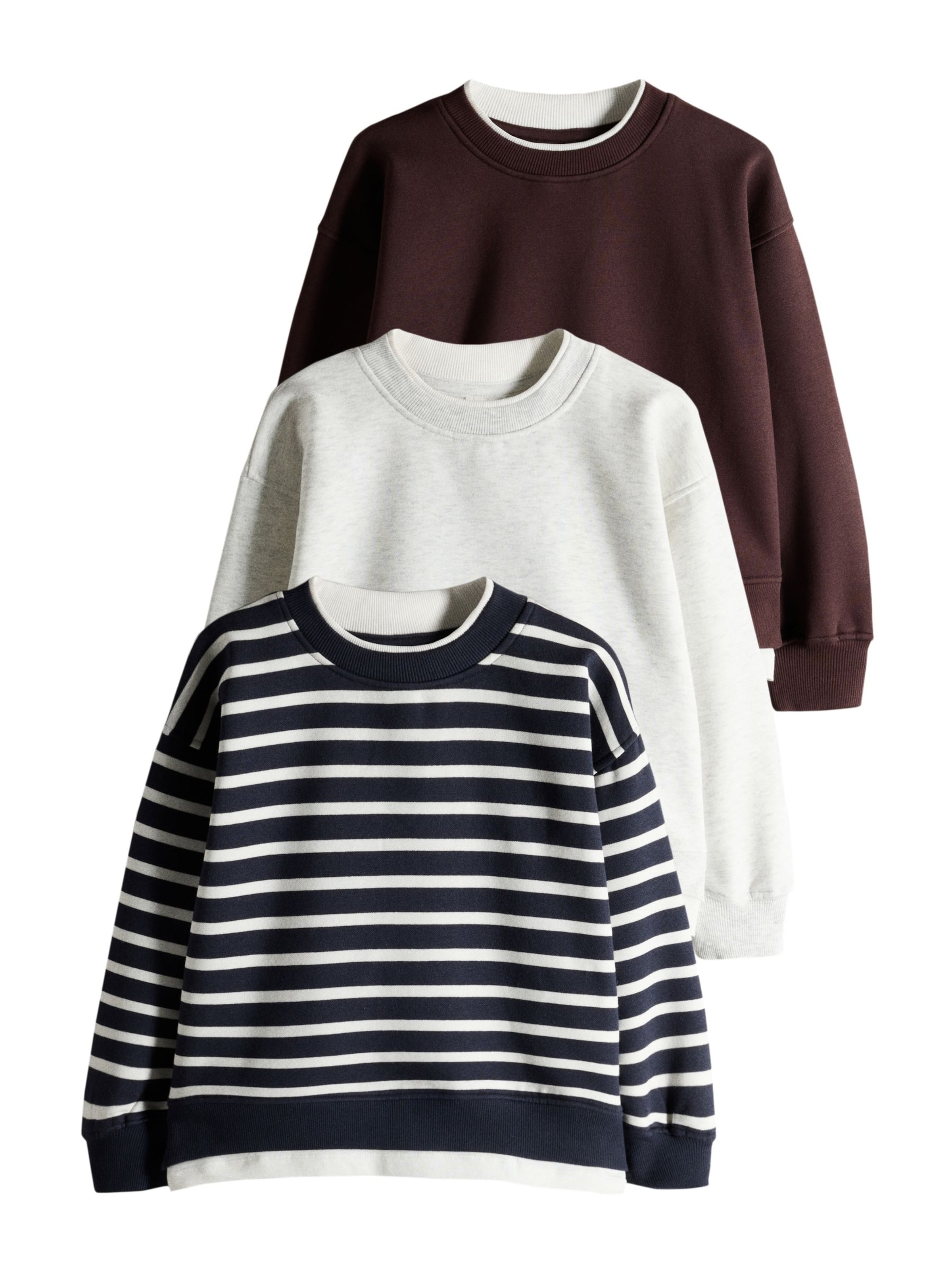 The Set Sweatshirt i blå: forside