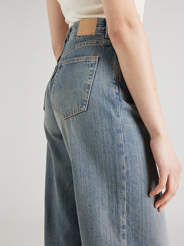 WEEKDAY Wide leg Jeans 'Rail' in Blue