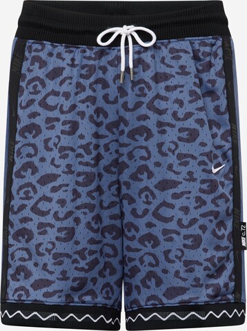 NIKE Свободный крой Спортивные штаны 'CIRCA' в Синий: спереди