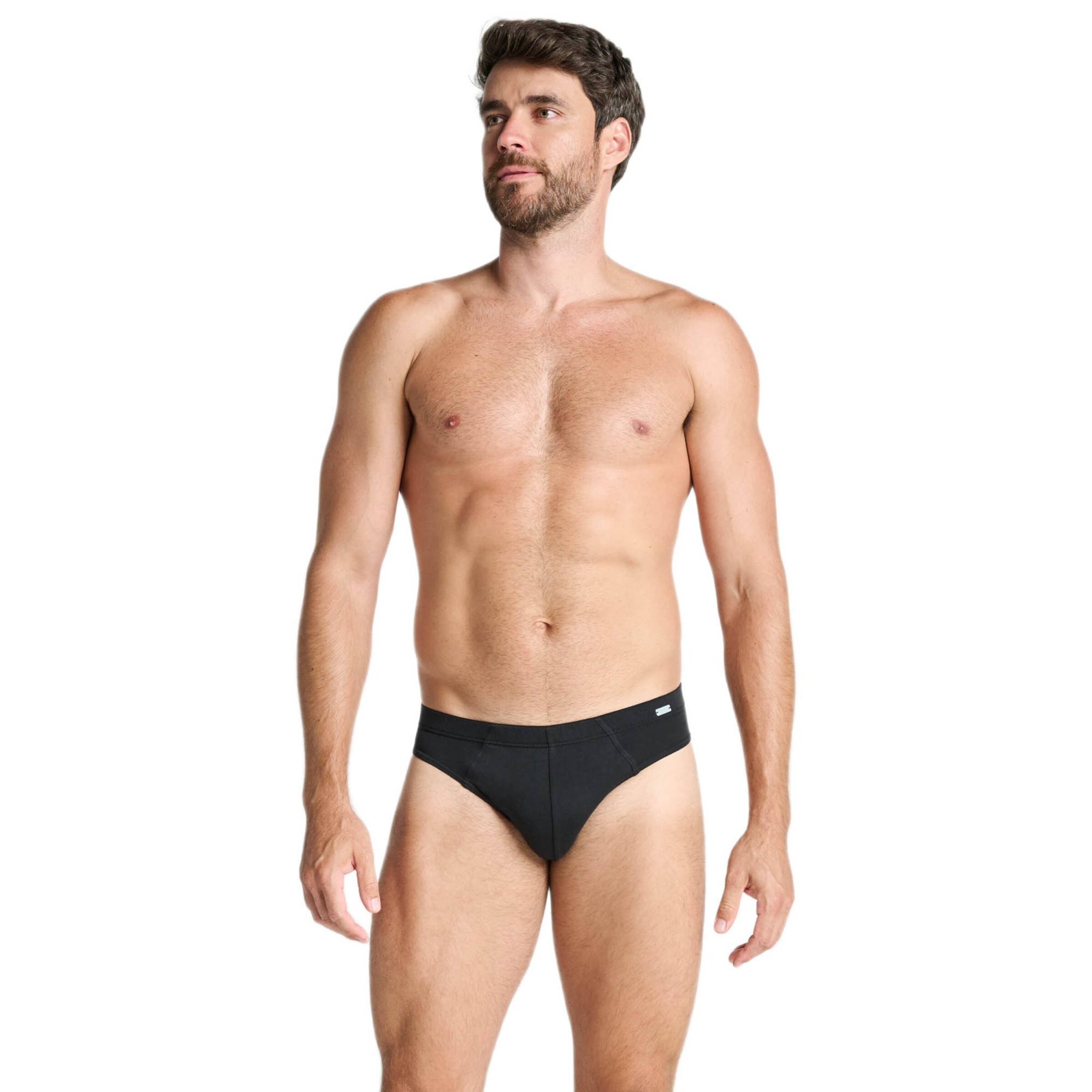 JOCKEY Slip in Schwarz: Vorderseite