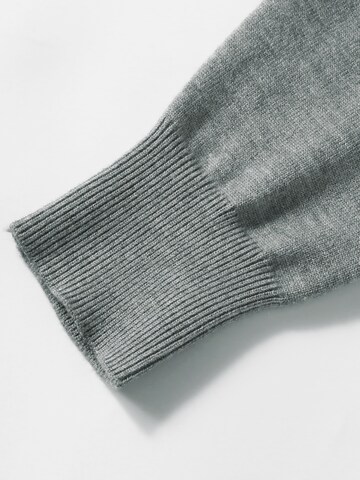 ALLTHEMEN Sweater 'Maschenzug' in Grey