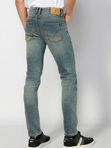 KOROSHI Slimfit Jeans in Blau