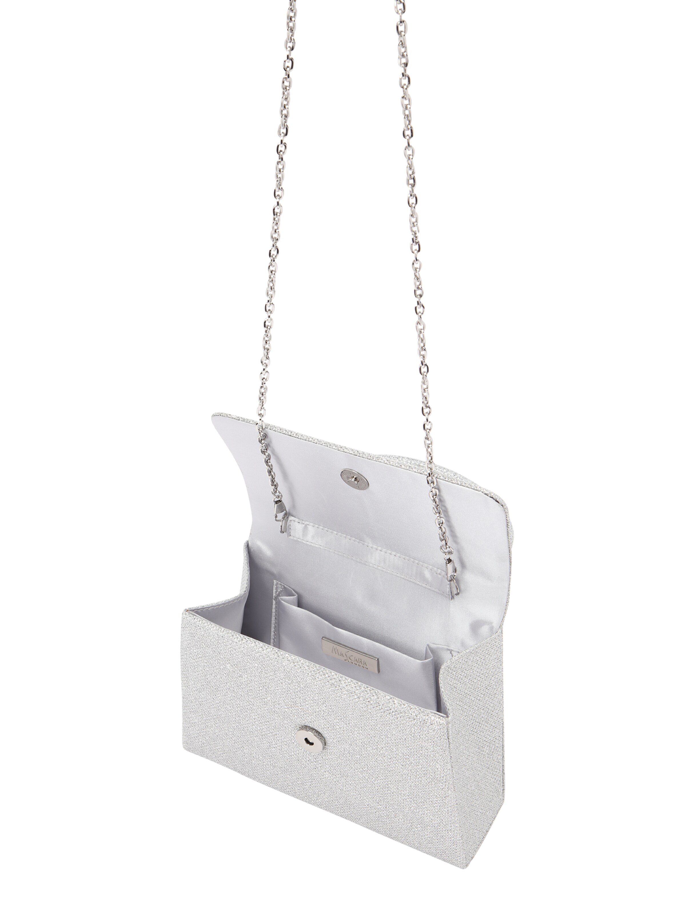 mascara Чанта с презрамки в сребърно