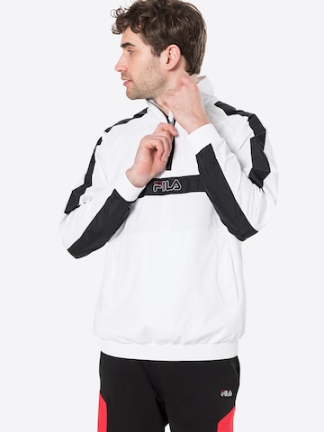 FILA Athletic Jacket 'JAMARI' in White: front