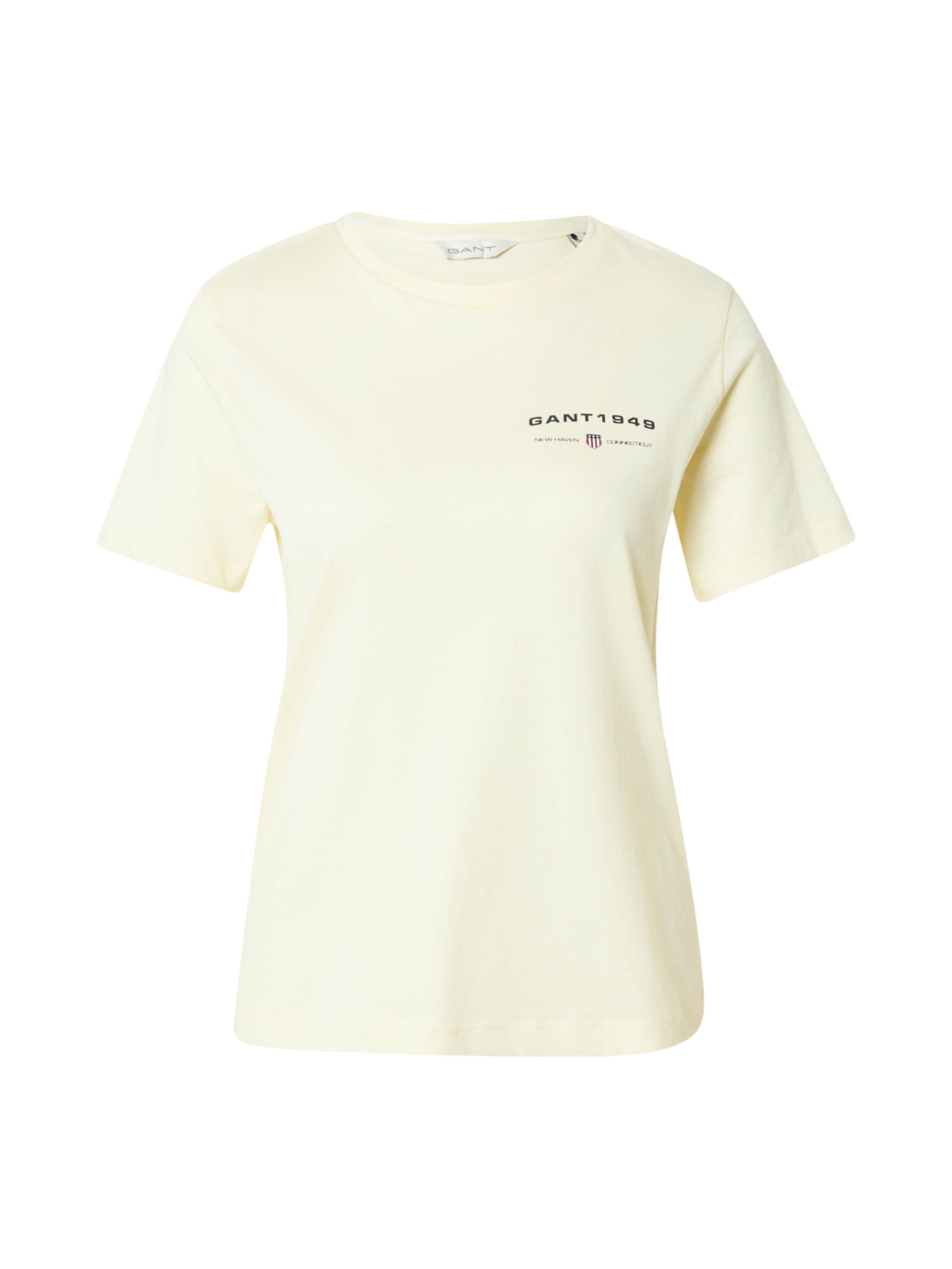 GANT Koszulka w kolorze żółty: przód