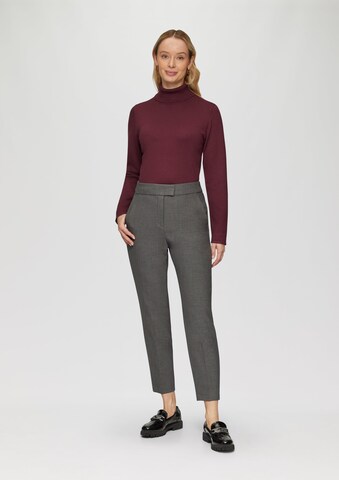 Slimfit Pantaloni con piega frontale di s.Oliver BLACK LABEL in grigio: frontale