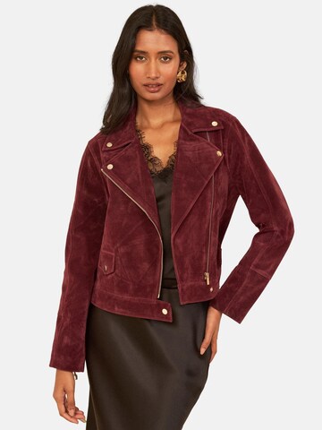 love & roses - Chaqueta de entretiempo en lila: frente