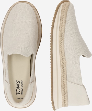 TOMS Εσπαντρίγιες σε λευκό