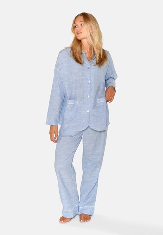 Chemise de nuit 'Amanda' CC DK en bleu : devant