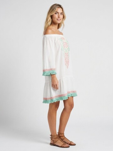 Miss June Jurk 'Robe Courte Azra' in Wit