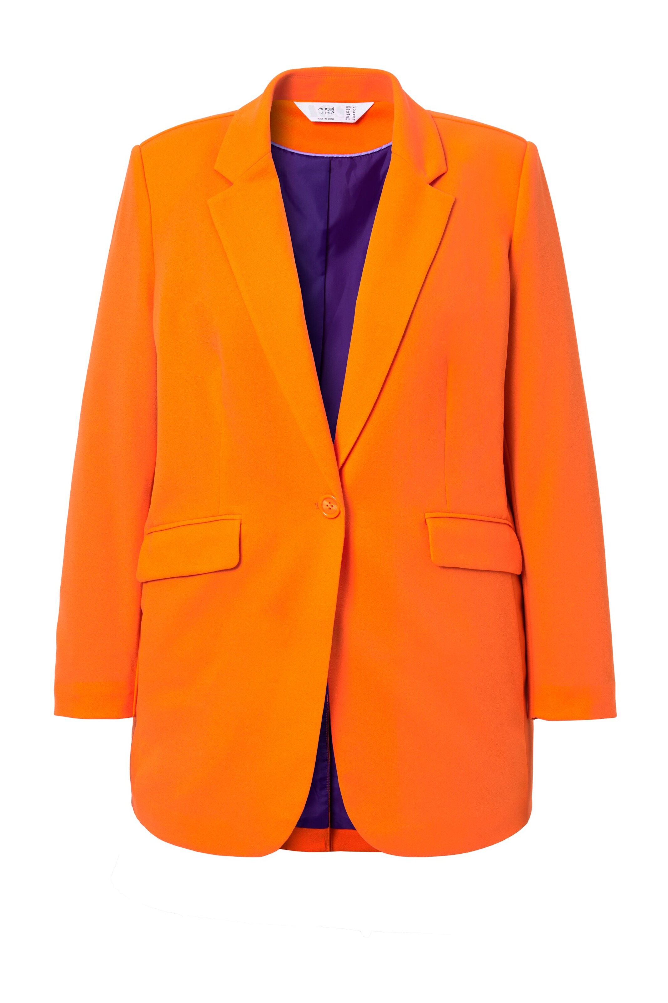 Angel of Style Blazer in Orange: Vorderseite