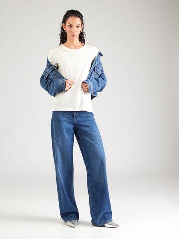 Liu Jo Μπλουζάκι 'ECS' σε λευκό