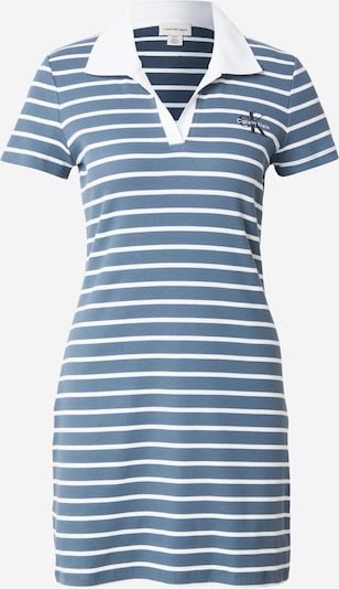 Calvin Klein Jeans Mekko koossa 34-36 värissä safiiri / musta / valkoinen, Tuotenäkymä