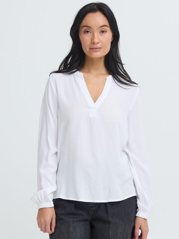 Oxmo - Blusa ' OXNIlla ' em branco: frente