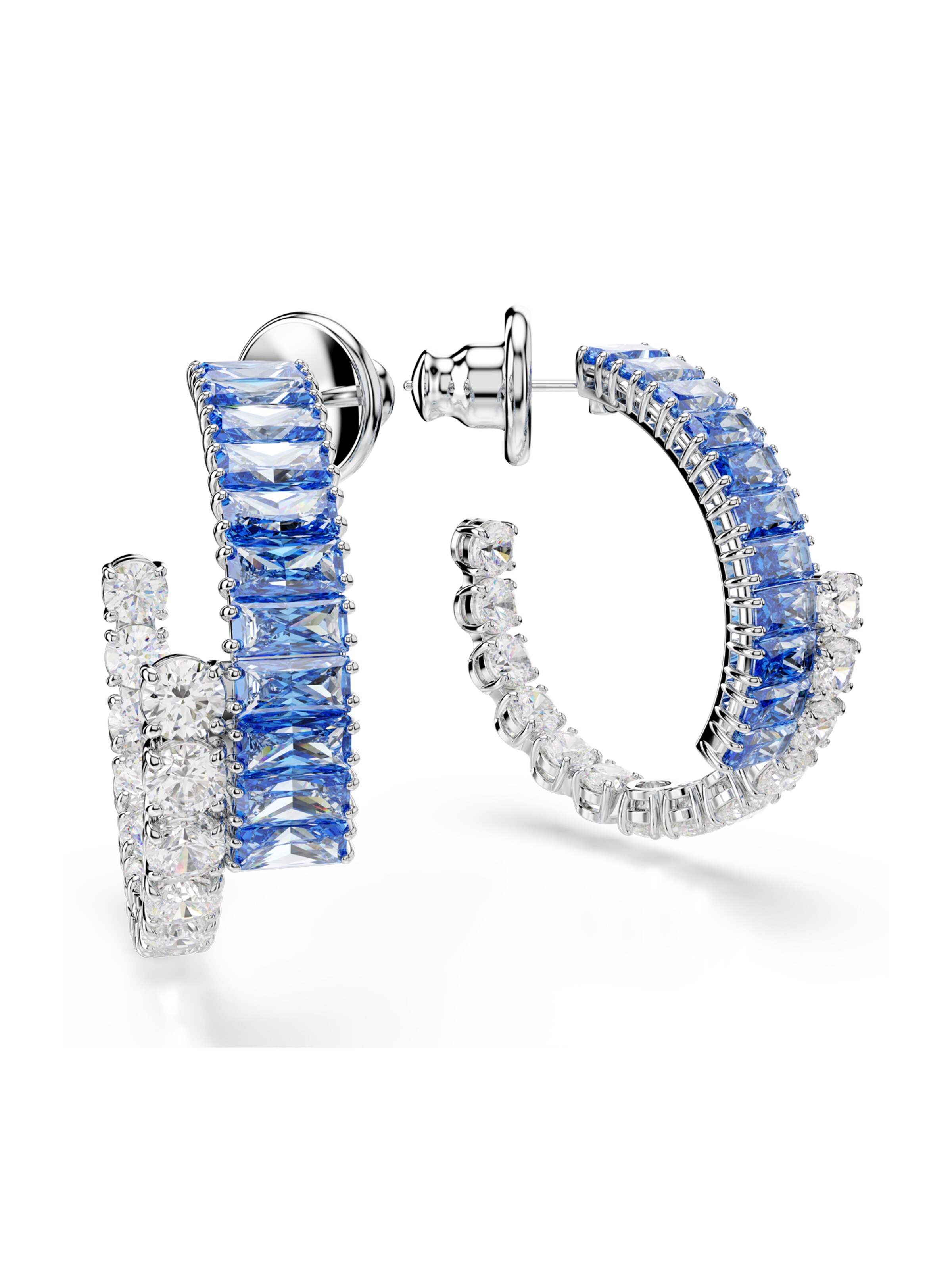 Swarovski Серьги 'Matrix' в Синий