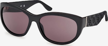 GUESS Sonnenbrille in Schwarz: Vorderseite