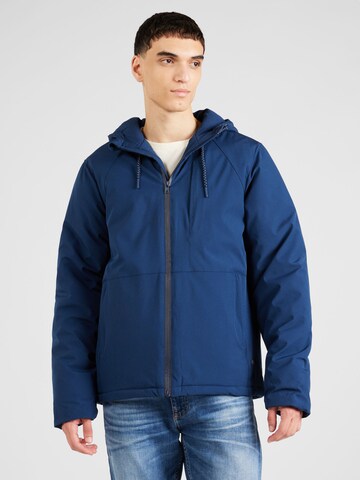BLEND Přechodná bunda 'Outerwear' – modrá: přední strana