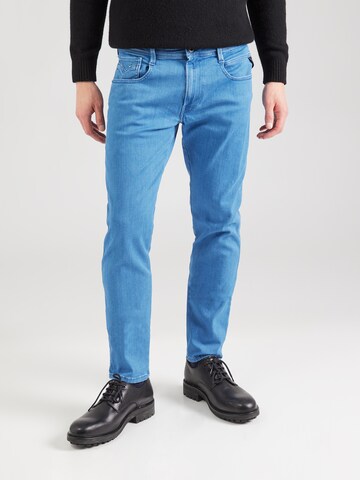 REPLAY - Slimfit Vaquero 'Anbass' en azul: frente