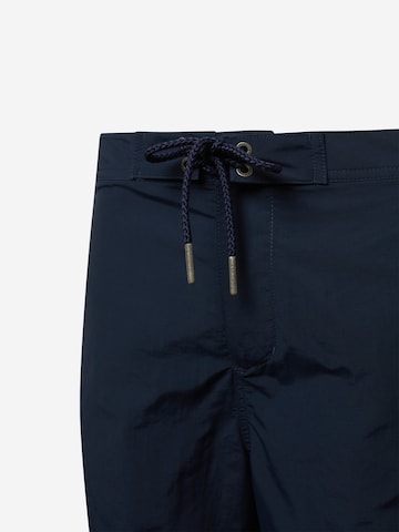 Superdry Kratke kopalne hlače | modra barva