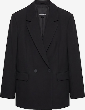 Blazer 'CRUZADA' di Pull&Bear in nero: frontale