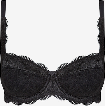 SUSA BH 'Wiesn-Zauber' in Schwarz: Vorderseite