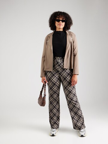 ONLY Carmakoma Between-Season Jacket 'CARGoldtrash' in Brown