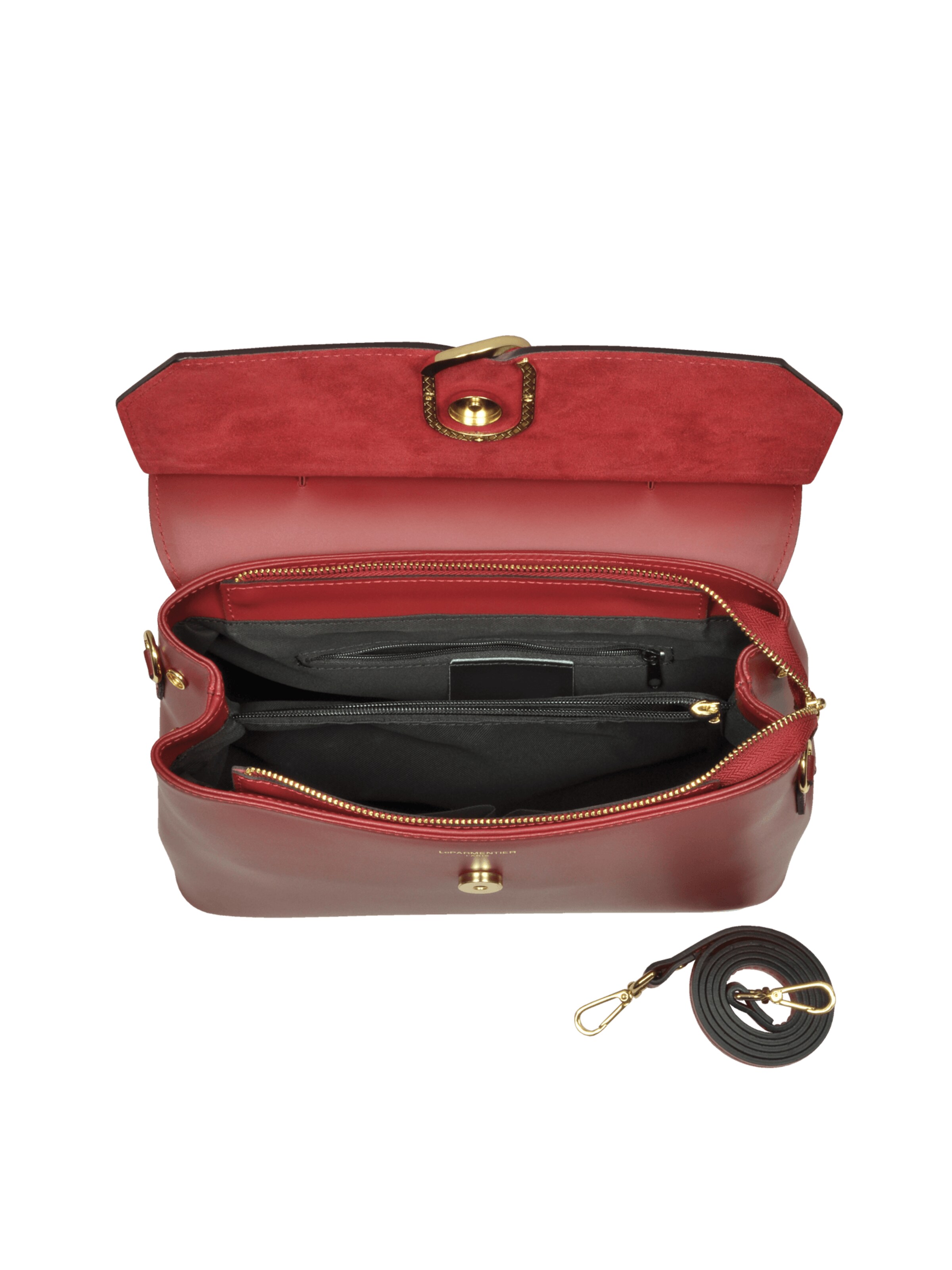 LeParmentier - Bolso de mano 'Thais' en rojo