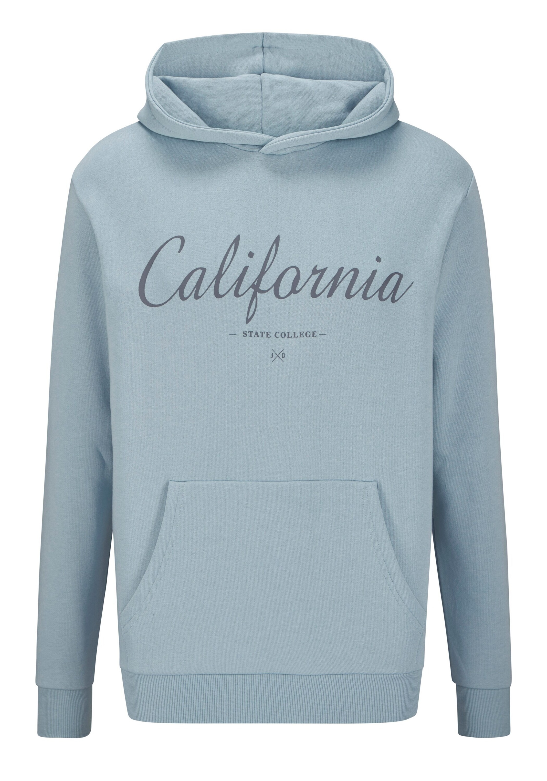 Sweat-shirt JOHN DEVIN en bleu : devant