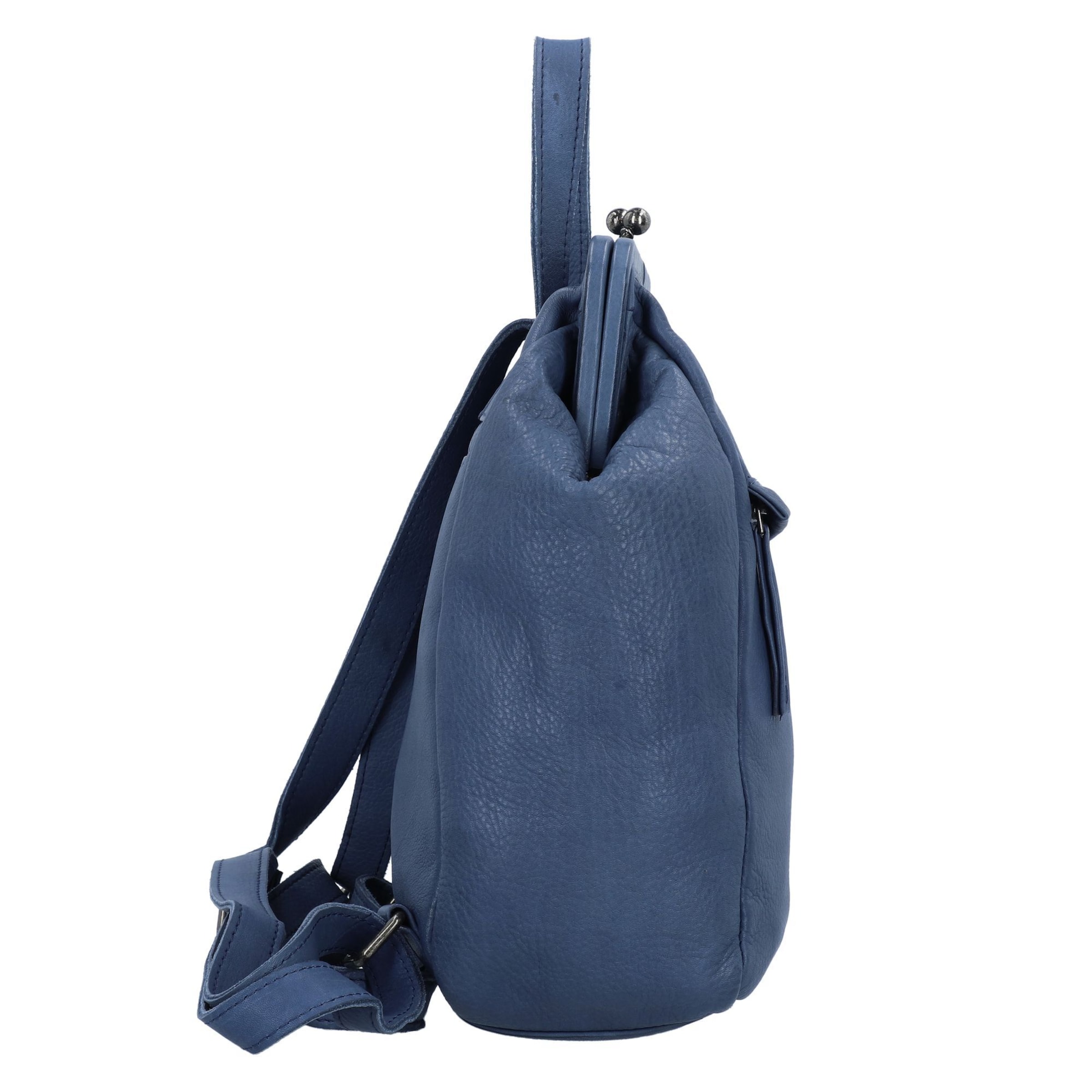 GREENBURRY Backpack 'City' in Blue