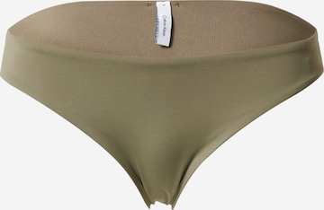 Calvin Klein Swimwear Spodní díl plavek – zelená: přední strana