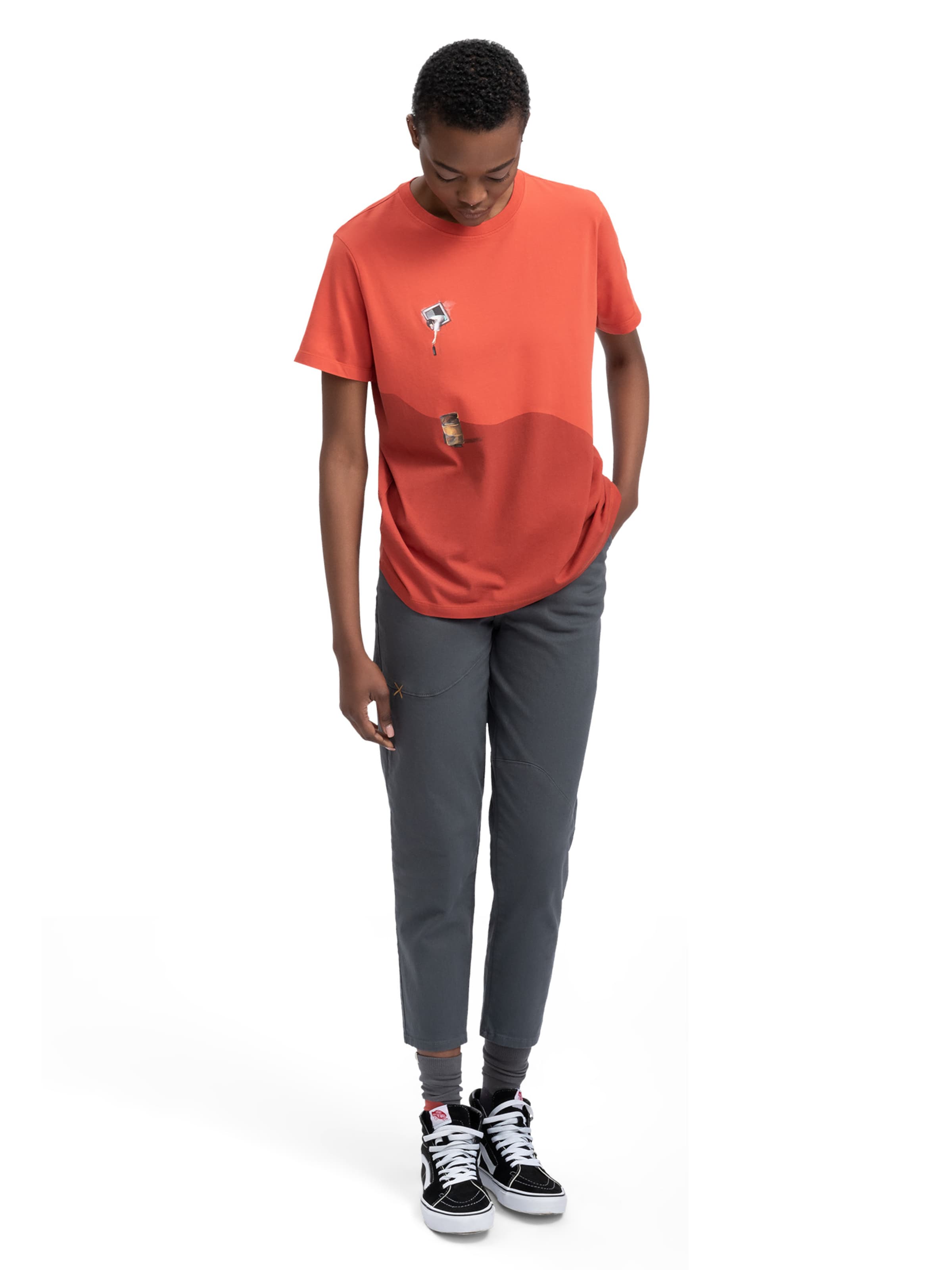 Kaft Shirt 'Drewol' in Oranje