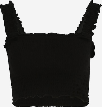 Vero Moda Petite Top 'ISABEL' in Zwart: voorkant