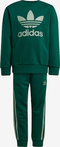 Tuta da jogging 'Adicolor' di ADIDAS ORIGINALS in verde: frontale