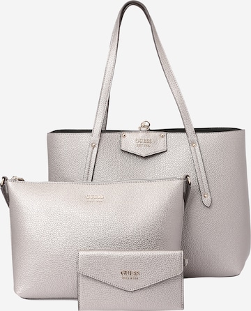 GUESS Shopper táska 'Brenton' - ezüst