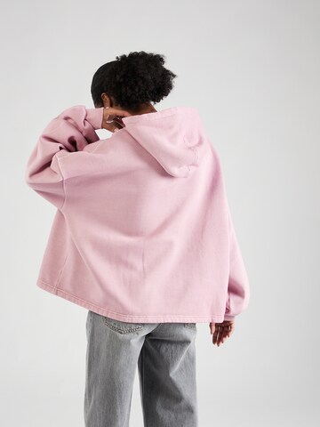 WEEKDAY Sweatshirt in Roze