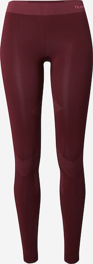 Hummel Pantalon de sport 'First' en rose clair / rouge cerise, Vue avec produit