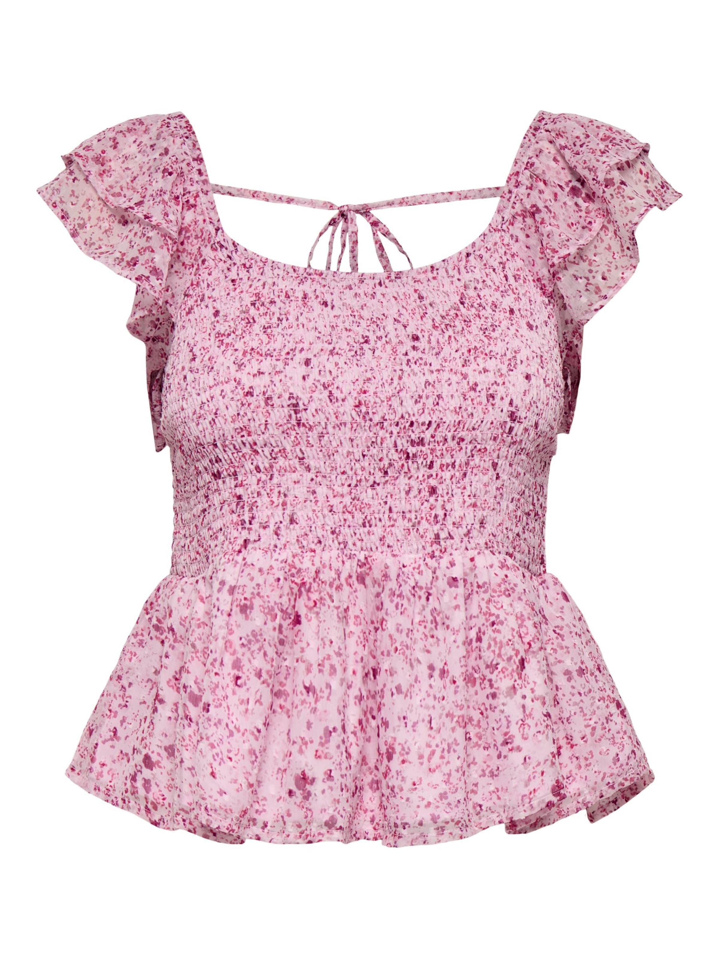 Camicia da donna 'ONLEliza' di ONLY in lilla: frontale